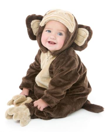 maymun, bebek, çocuk, kostüm Monkey Business Images - Dreamstime