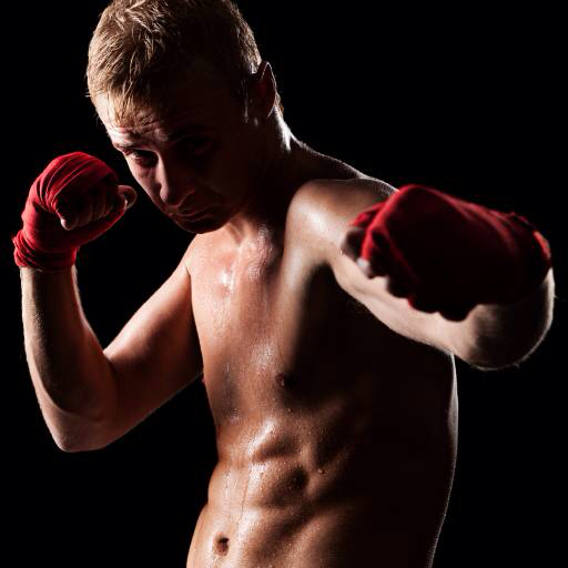 boksör, vücut, erkek, eller, eldiven Dmytro Konstantynov (Konstantynov)
