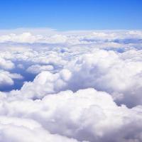 Pixwords Görüntü bulutlar, üstünde, Gökyüzü, sinek David Davis (Dndavis)