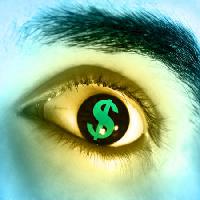 Pixwords Görüntü Para, dolar, göz, kaş Andreus - Dreamstime