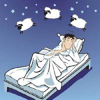 Pixwords Görüntü uyku, koyun, yıldız, yatak, adam Norbert Buchholz - Dreamstime