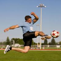 Pixwords Görüntü Futbol, ​​spor, top, erkek, oyuncu Stephen Mcsweeny - Dreamstime