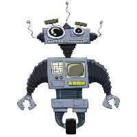 Pixwords Görüntü tekerlek, gözler, el, makine, robot Dedmazay - Dreamstime