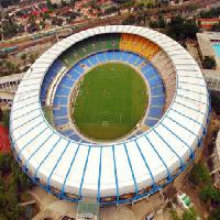 arena, futbol, ​​yeşil, stadyum, şehir, oyun,  Megumi - Dreamstime