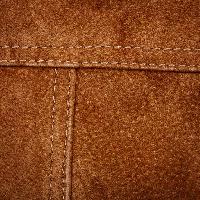 Pixwords Görüntü jeans, deri, dikili, kahverengi Taigis