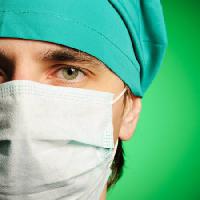 Pixwords Görüntü tıpçı, maske, yeşil, adam, göz, şapka, doktor Haveseen - Dreamstime