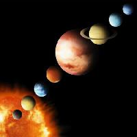 Pixwords Görüntü gezegenler, gezegen, güneş, güneş Aaron Rutten - Dreamstime