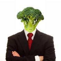 Pixwords Görüntü sebze, adam, kişi, yukarı, vegan, sebze, brokoli Brad Calkins (Bradcalkins)